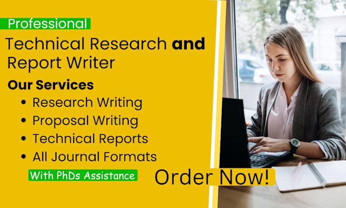 Gig Preview - Deliver comprehensive technical proposals, reports, and research writing