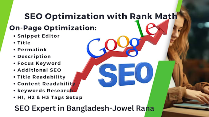 Gig Preview - Do SEO optimization with rank math and yoast