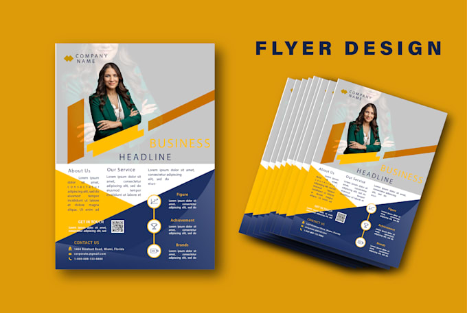 Gig Preview - Create a professional flyer poster and brochure design