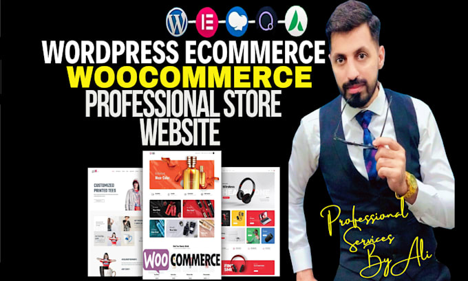 Gig Preview - Do wordpress website development and design, redesign, build ecommerce website