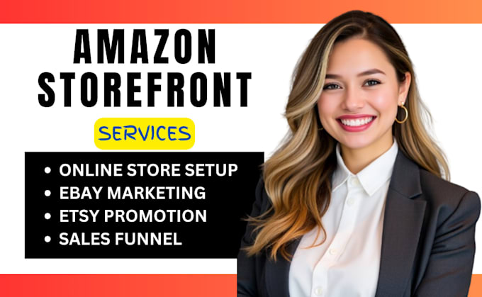 Gig Preview - Create amazon storefront, brand storefront design, PPC advertising campaign