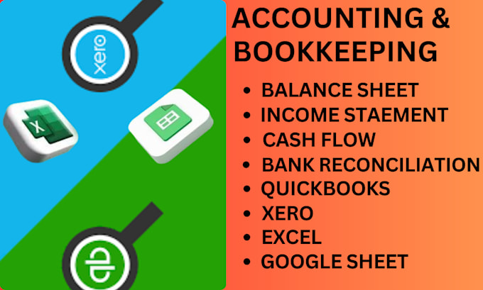 Gig Preview - Do bank reconciliation financial statements quickbooks online xero bookkeeping