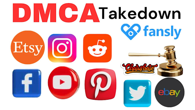 Gig Preview - Send dmca takedown notice to remove infringing google,reddit,fb,tiktok,instagram