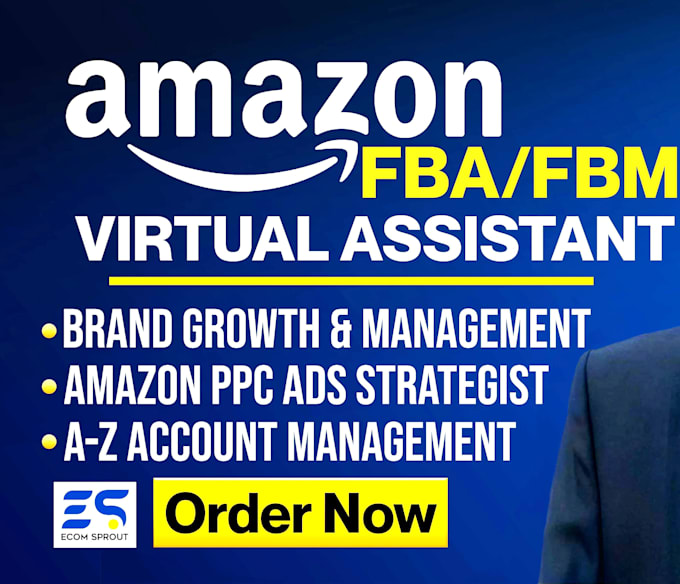 Gig Preview - Be your professional virtual assistant for selling on amazon