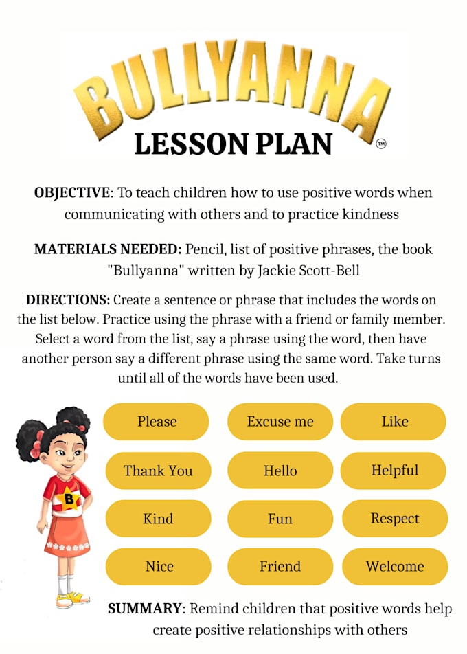 Gig Preview - Create a lesson plan for your book