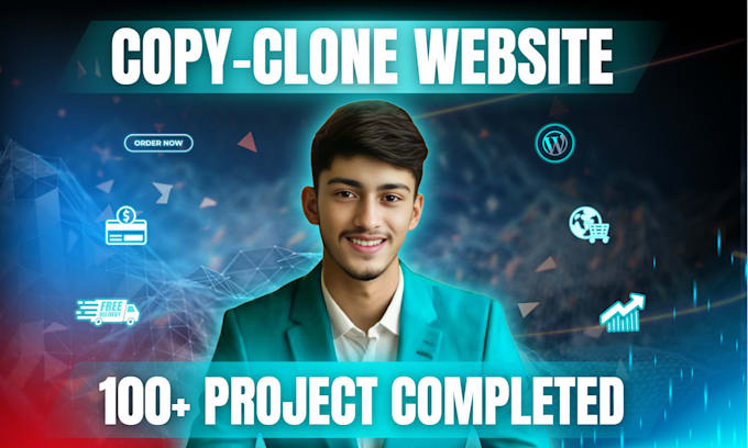 Gig Preview - Clone, redesign, revam, fix or create wordpress website, woocommerce website