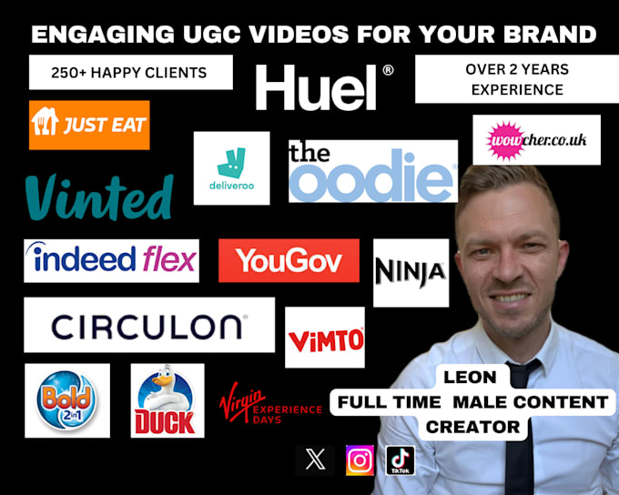 Gig Preview - Create ugc video ads for tiktok, instagram and facebook