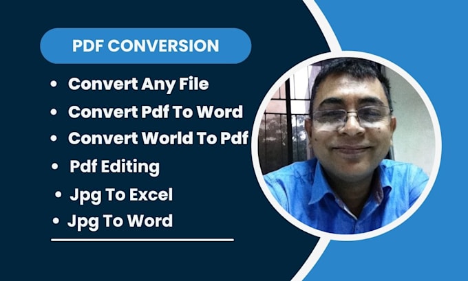 Gig Preview - Convert pdf to excel, pdf to word,