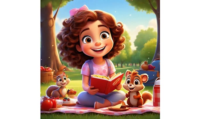 Bestseller - do children story book illustration, children book illustration book cover