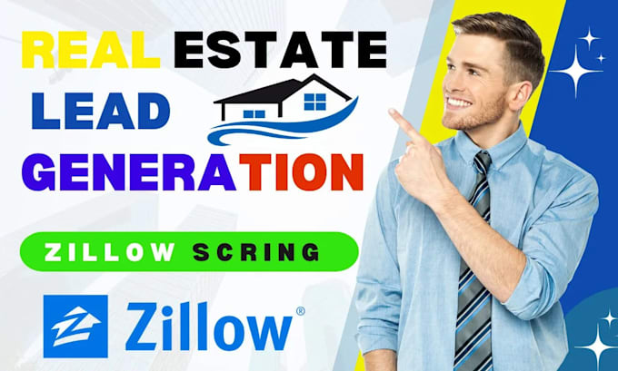 Gig Preview - Scrape real estate agent data and property zillow realtor homes crexi trulia