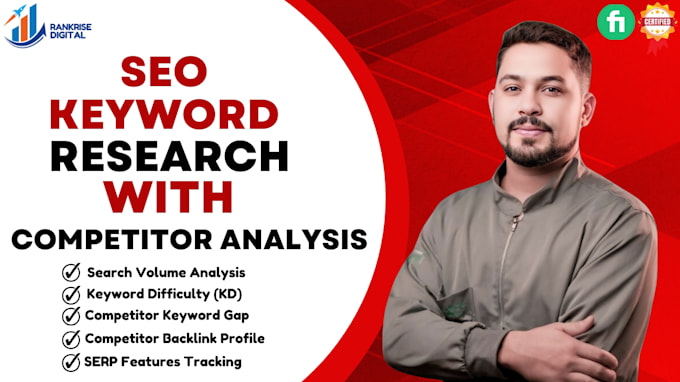 Gig Preview - Do advanced seo keyword research and competitor audit for high visibility