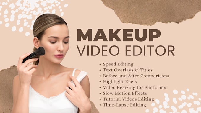 Gig Preview - Edit makeup videos, tutorials and retouching