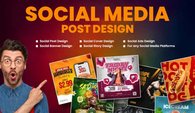 Gig Preview - Facebook cover, social post design, social media post design