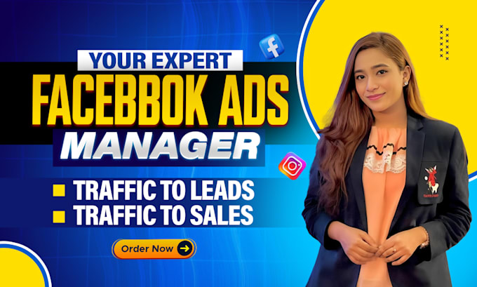 Gig Preview - Setup facebook ads campaign, advertising, marketing,instagram and fb ads manager