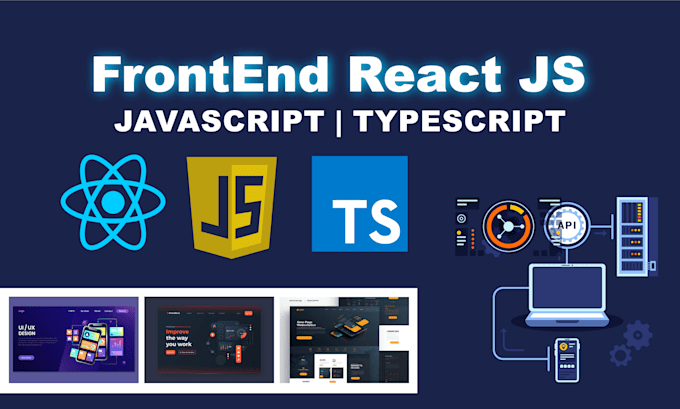 Gig Preview - Do frontend web development in react js and javascript