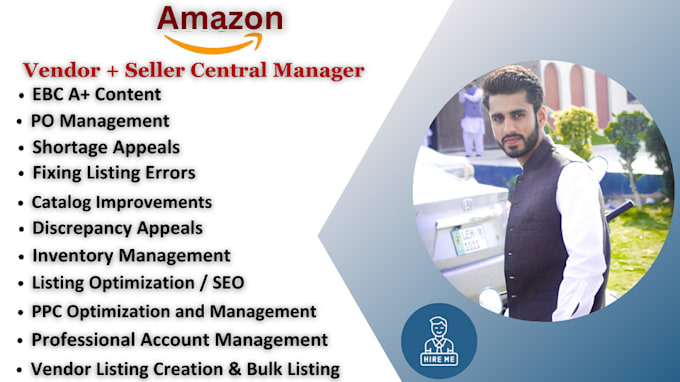 Gig Preview - Managed amazon seller central and vendor central errors listing amazon va