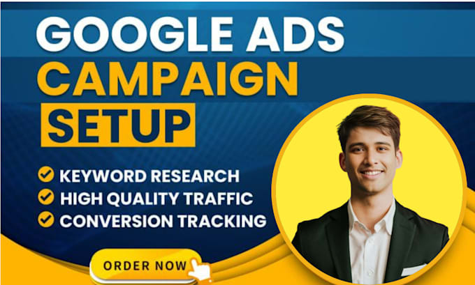 Gig Preview - Setup your google ads adwords ppc campaign