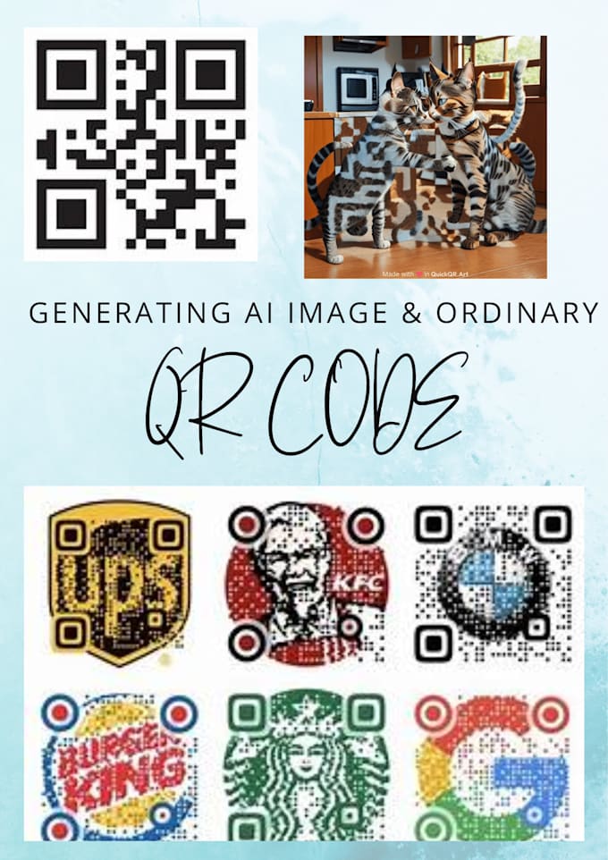 Bestseller - generate ai and ordinary qr code image within few hour