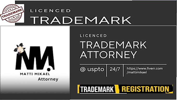 Gig Preview - Perform licensed trademark search and trademark registration