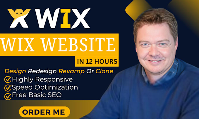 Gig Preview - Build wix website or redesign wix website for coaching or consulting website