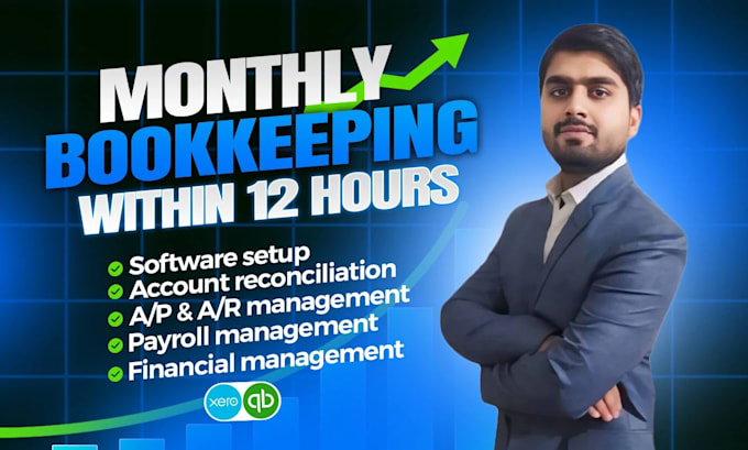 Gig Preview - Do monthly bookkeeping in 12 hours