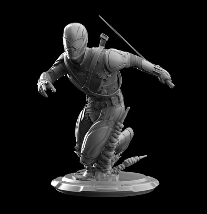 Gig Preview - 3d sculptor,printable sculpt,miniatures,warhammer,cosplay props,bjd,zbrush,stl