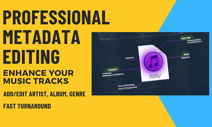 Gig Preview - Edit and add metadata to your music tracks