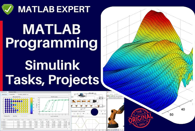 Gig Preview - Do matlab programming and matlab simulink projects