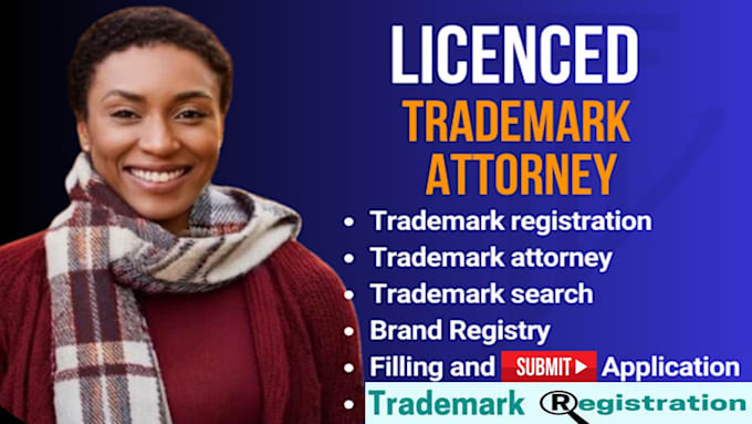 Gig Preview - Licensed US trademark attorney and amazon brand registry