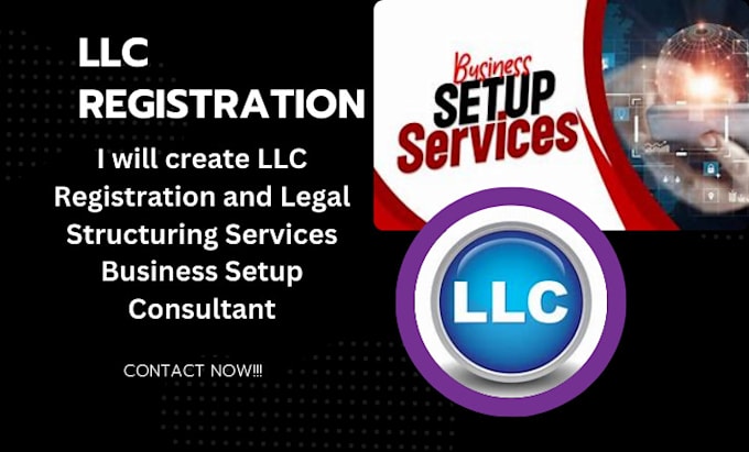 Gig Preview - Create llc registration and legal structuring services business setup consultant