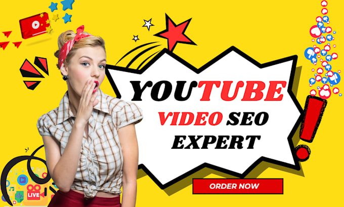 Gig Preview - Do  youtube channel SEO and video optimization for top ranking on search result