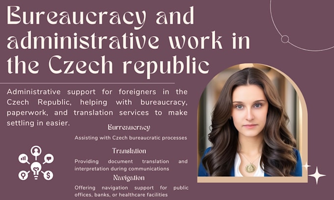 Gig Preview - Help with bureaucracy and administrative work in the czech republic