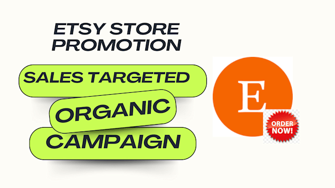 Gig Preview - Etsy seo listing to rank and boost etsy sales, etsy traffic