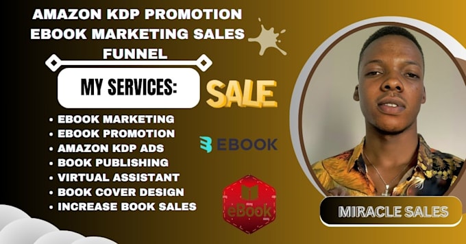 Bestseller - setup email marketing for amazon KDP ebook, book, sales funnel, ebook marketing