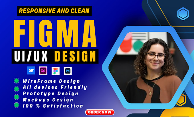 Gig Preview - Do figma website design, website ui ux design, figma design,ui ux design, mockup