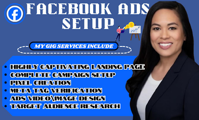 Gig Preview - Set up targeted facebook ads to boost your business products and services