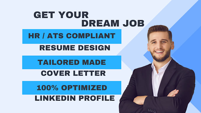 Bestseller - craft a professional resume, cover letter and linkedin profile optimization