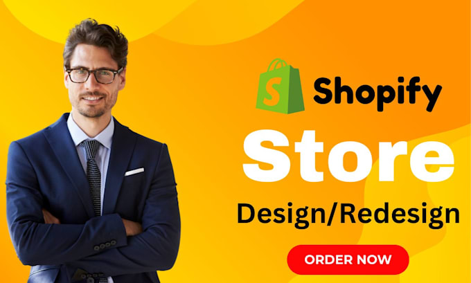 Gig Preview - Design your shopify store and dropshiping store