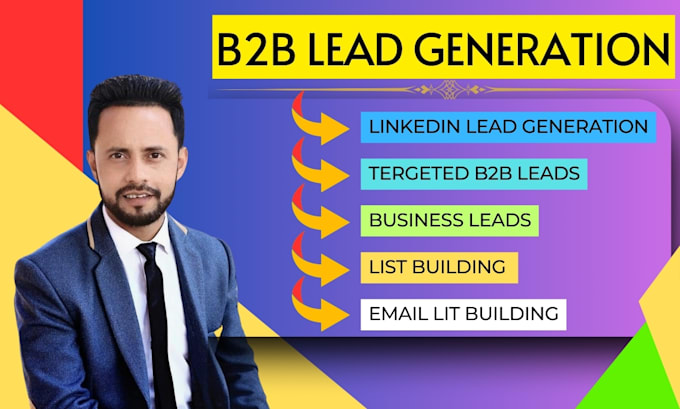 Gig Preview - Do b2b lead generation and build prospect email list