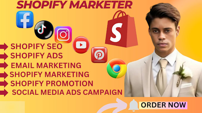 Gig Preview - Do a shopify dropshipping marketing promote shopify sales, facebook ads campaign