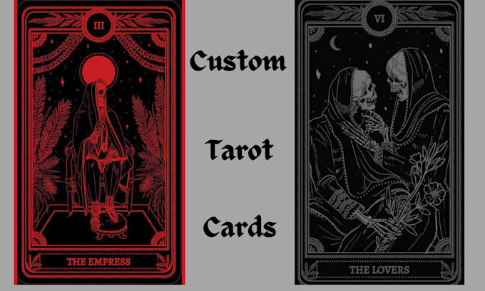 Gig Preview - Design custom tarot card game, playing card, board game, tcg, ccg design