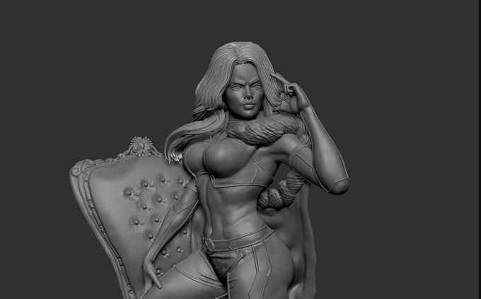 Gig Preview - Nsfw 3d print model 3d character model sculpt 3d, ztl,stl,ply,ma,3d miniatures