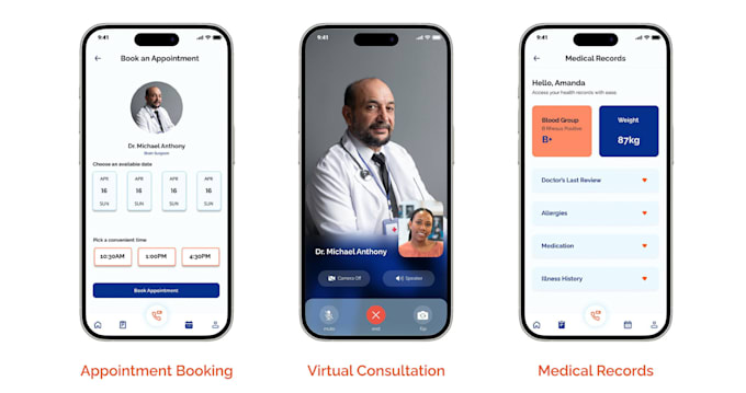 Gig Preview - Develop telehealth and telemedicine mobile app