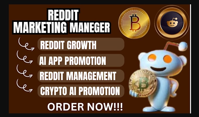 Gig Preview - Create and manage reddit post, promote onlyfans, products marketing