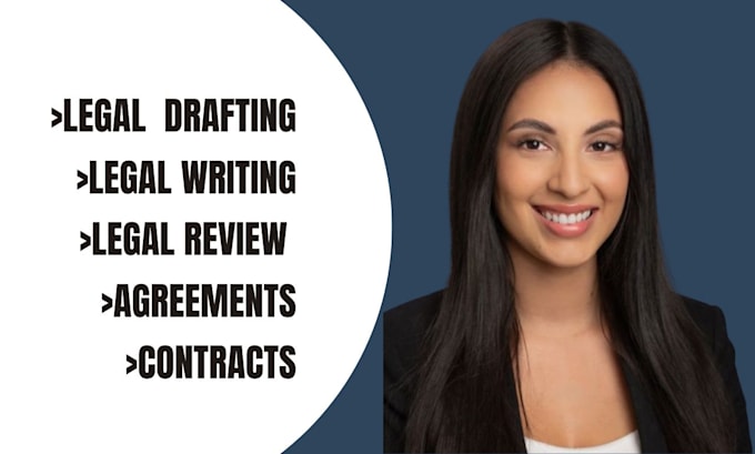 Gig Preview - Write professional legal contracts and legal agreements