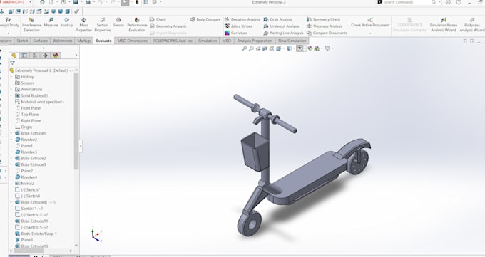 Gig Preview - Do designing on solidworks and fea