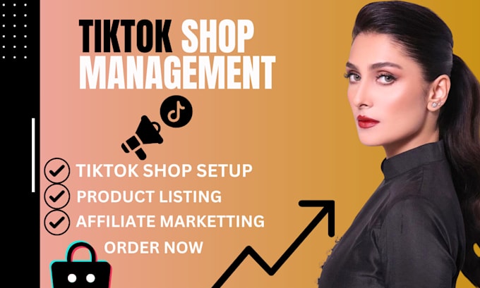 Gig Preview - Setup tiktok shop, tiktok shop virtual assistant, product listing