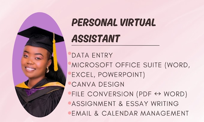 Gig Preview - Be your perfect personal virtual assistant