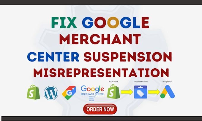 Gig Preview - Fix google merchant center misrepresentation issue