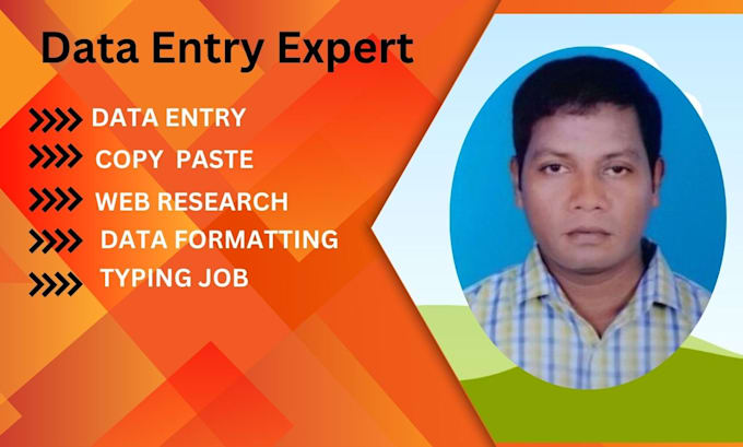 Bestseller - do  perform  data entry, copy paste, web research, typing job